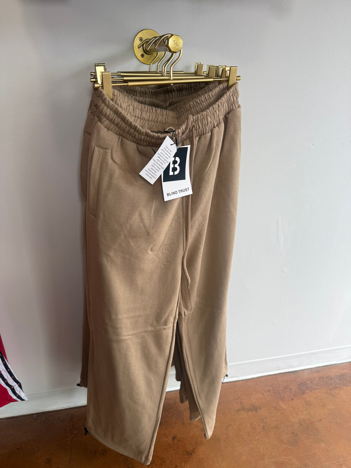 Tan sweats